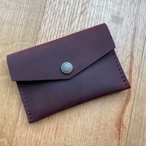 Portland Leather Goods Merlot wallet